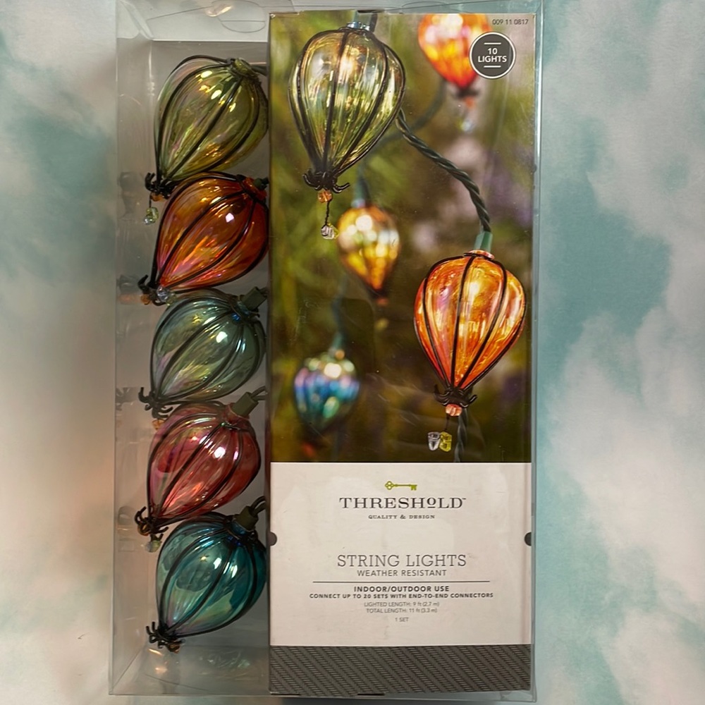 COPY - NIB Threshold Weather Resistant String Lights